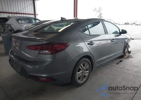 2019 Hyundai Elantra Sel z USA, uszkodzony, nr VIN 5NPD84LF5KH433207